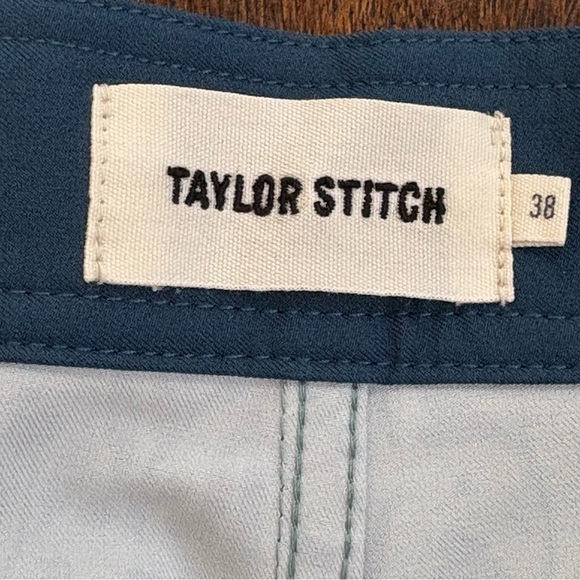 Taylor Stitch Bo Boardie Boardshorts Men 38  Green Sea Floral Print Stretch Zip - Picture 2 of 11